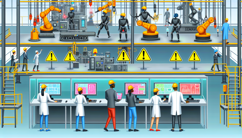 Современный роботизированный цех