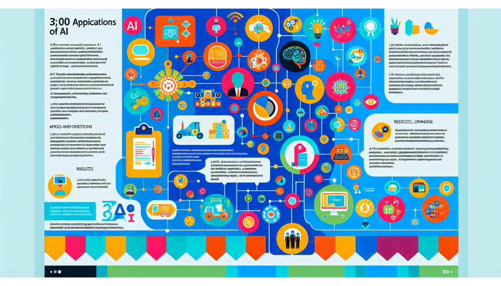 Инфографика применения ИИ