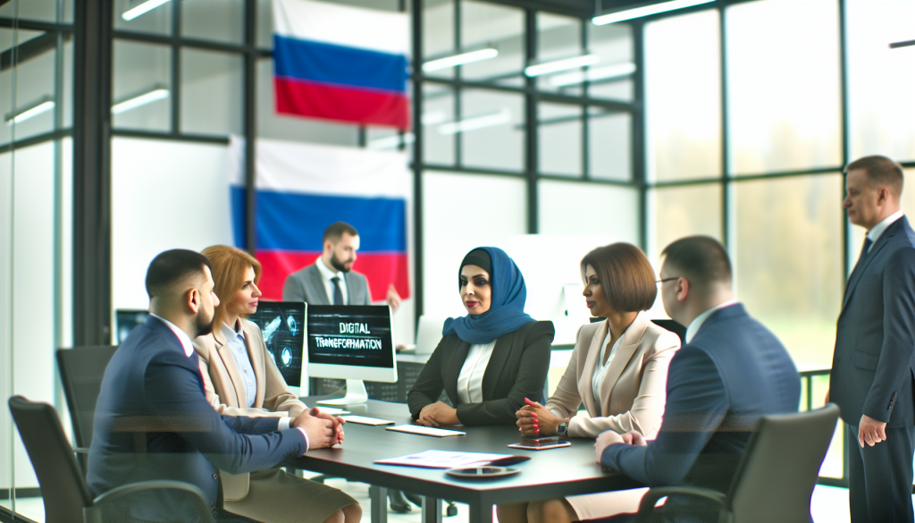 Российские чиновники обсуждают цифровую трансформацию