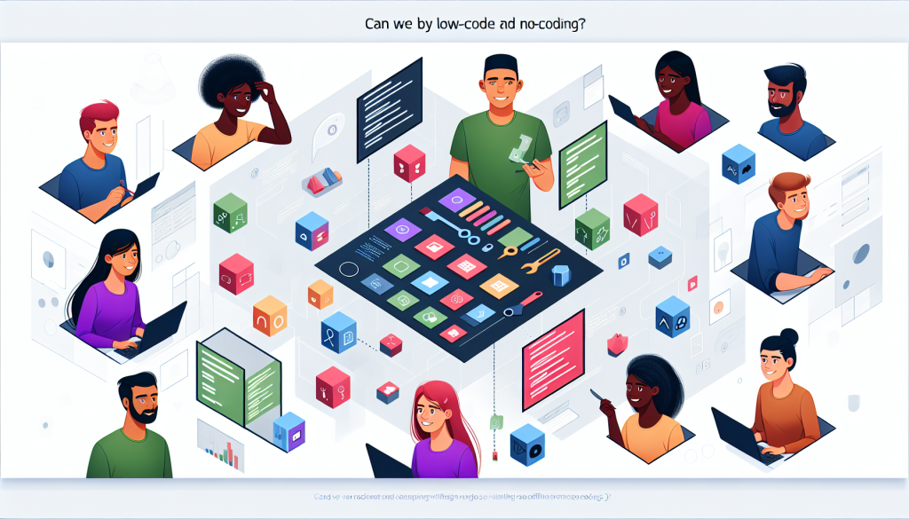 Low-code no-code development