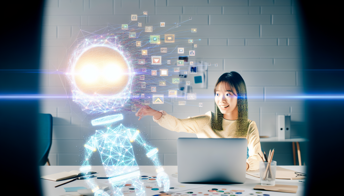 Дружелюбный голографический ассистент