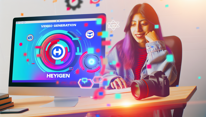 Креативная работа HeyGen