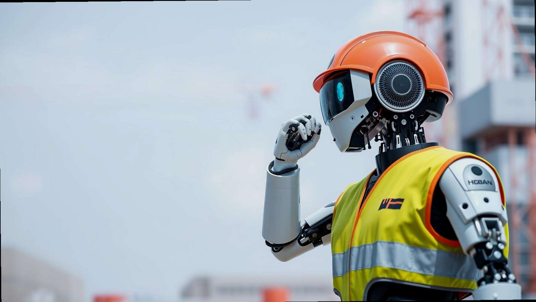 Hoban Construction will consider applying artificial intelligence (AI)-based robot technology to cra.. - 매일경제