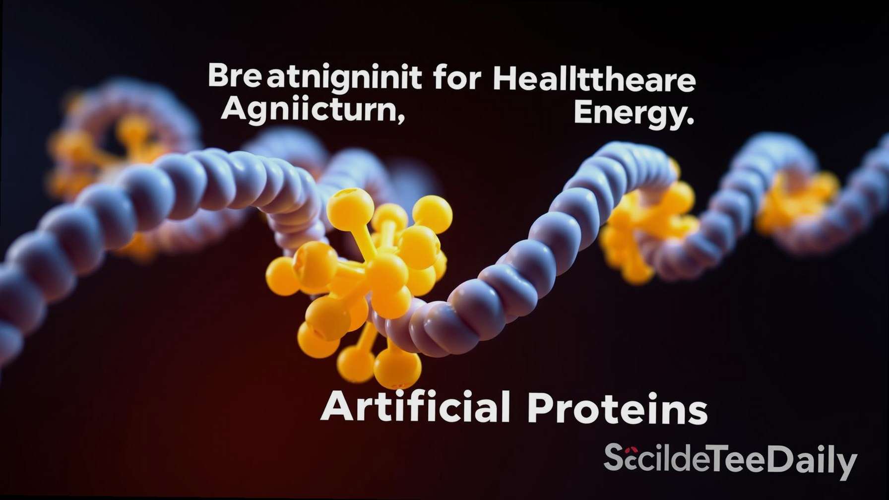 Breakthrough for Healthcare, Agriculture, Energy: Artificial Intelligence Reveals Recipe for Building Artificial Protein