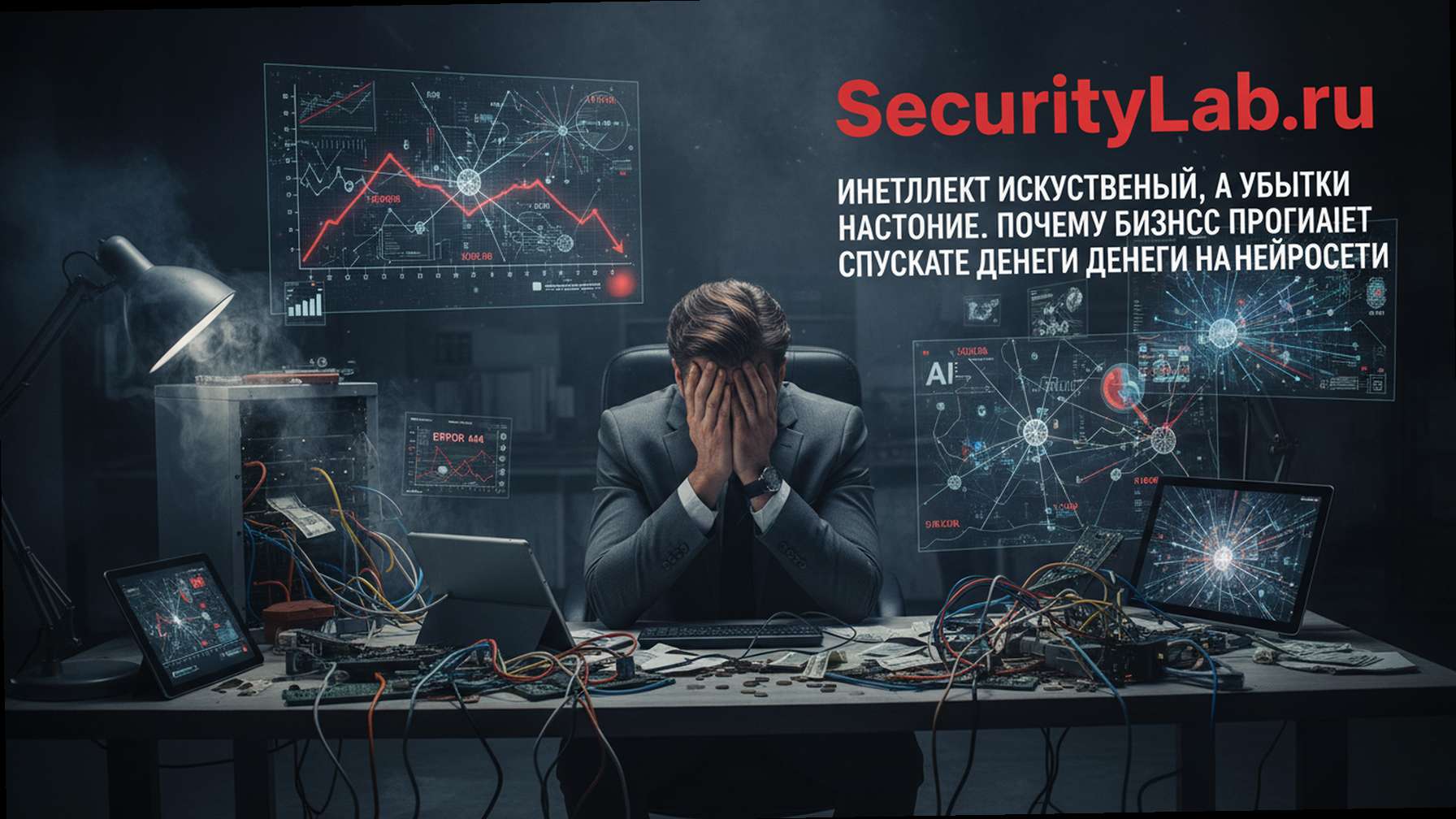 Интеллект искусственный, а убытки настоящие. Почему бизнес продолжает спускать деньги на нейросети - SecurityLab.ru
