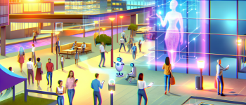 Футуристический вечерний отдых