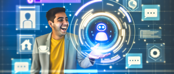 Футуристический интерфейс ChatGPT