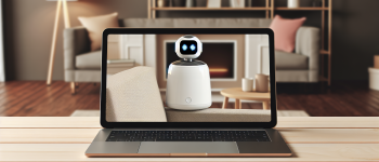 Робот помогает пользователю