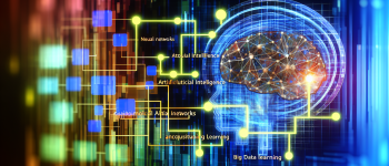 Яркая абстрактная нейросеть